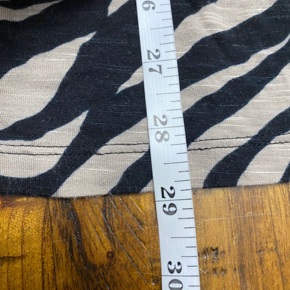 INC International Concepts Animal Print Blouse - Picture 9 of 9